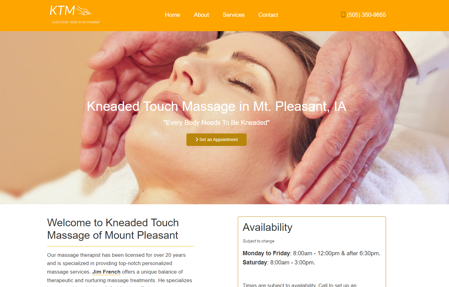 kneaded massage project